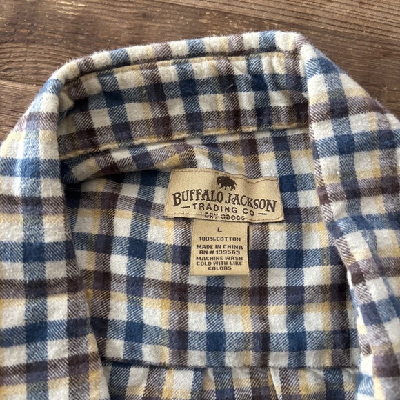 Buffalo Jackson Button Down Flannel - Picture 2 of 3